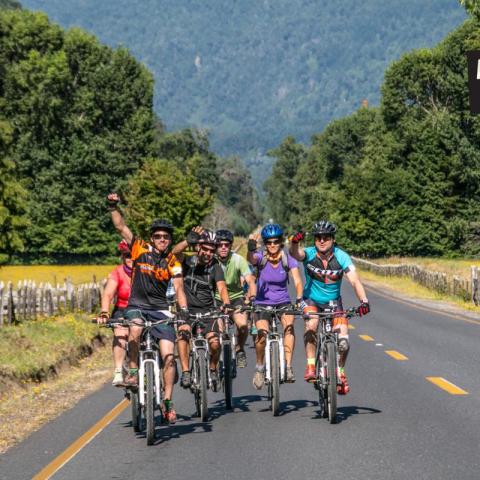 Volcanoes Trail- Double Crossing the Andes Mountain Bike - Bicycle Tourism