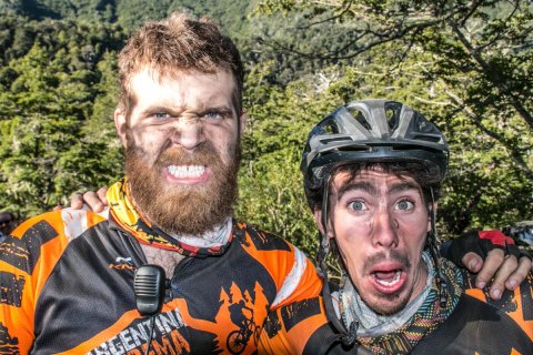 Guias en el Cruce de los Andes en MTB