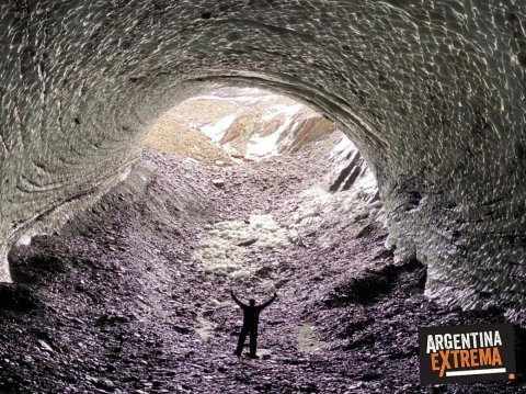 Cueva de Hielo Shiva, Cañadón de la Oveja