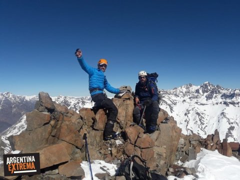 cumbre Cerro Titan