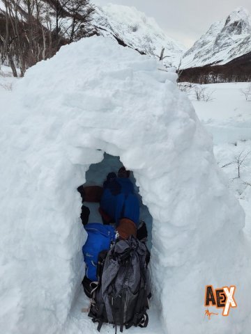 Ice Climbing Course - Snow, transit glacier crevasse rescue - Ushuaia, Tierra del Fuego
