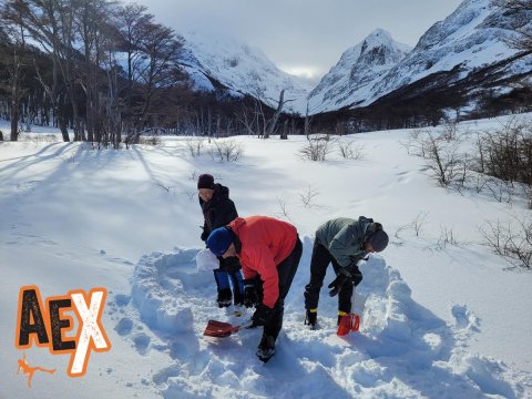 Ice Climbing Course - Snow, transit glacier crevasse rescue - Ushuaia, Tierra del Fuego