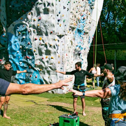 Curso de escalada - palestra - muro - Buenos Aires