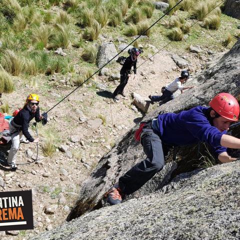 Curso de escalada en Roca - Los Gigantes, Córdoba 
