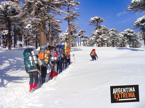 Curso de Iniciación al montañismo invernal - Escalada en Hielo - Trekking en nieve