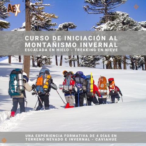 Curso de Iniciación al montañismo invernal - Escalada en Hielo - Trekking en nieve