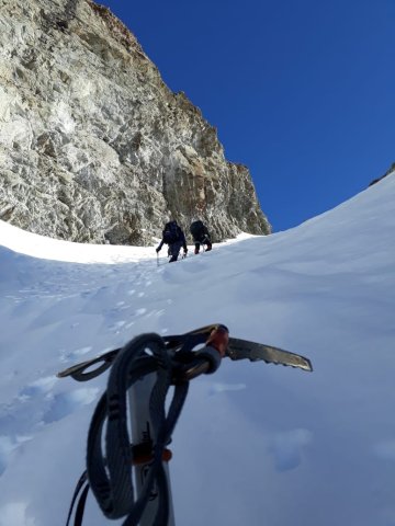 Winter Mountaineering - Beginners - Ice climbing Course - Winter trekking - Vallecitos - Cordón del Plata, Mendoza