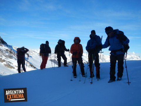 Winter Mountaineering - Beginners - Ice climbing Course - Winter trekking - Vallecitos - Cordón del Plata, Mendoza