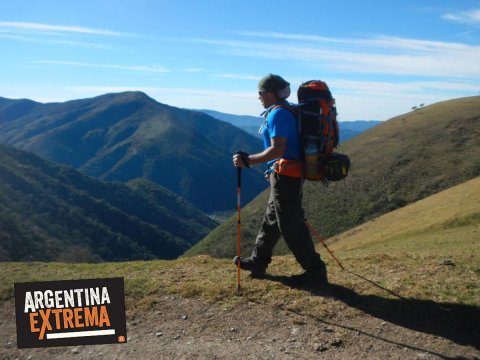 Mirador hacia el Valle del Rio Grande, cerca de Anfama