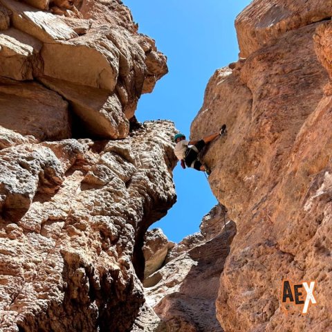 Escalada en Roca El Santuario - Cañon del Atuel - Mendoza