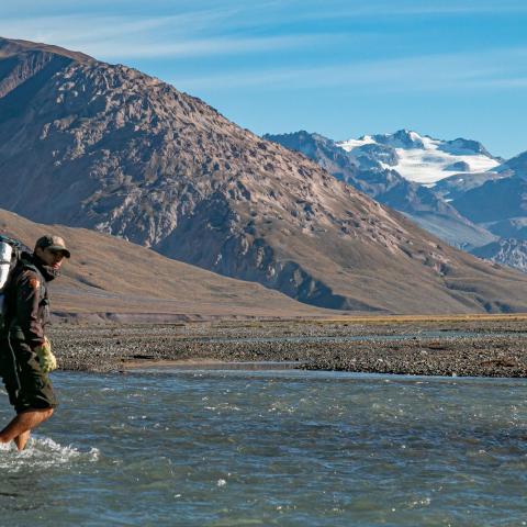 The Uruguayans plane - Trekking and Exploration - El Sosneado, Mendoza