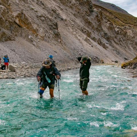 Trekking and Exploration to the Andes Survivors site - El Sosneado, Mendoza