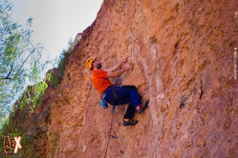 Escalada en Roca El Santuario - Cañon del Atuel - Mendoza