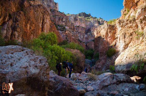 Escalada en Roca El Santuario - Cañon del Atuel - Mendoza