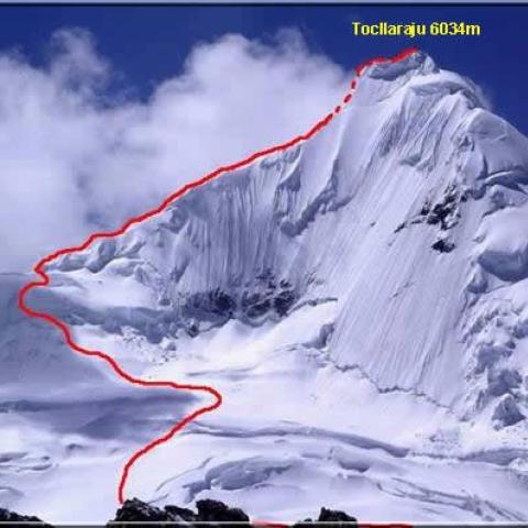 Cordillera Blanca - escalada en hielo - Ishinca y Tocllaraju - Peru