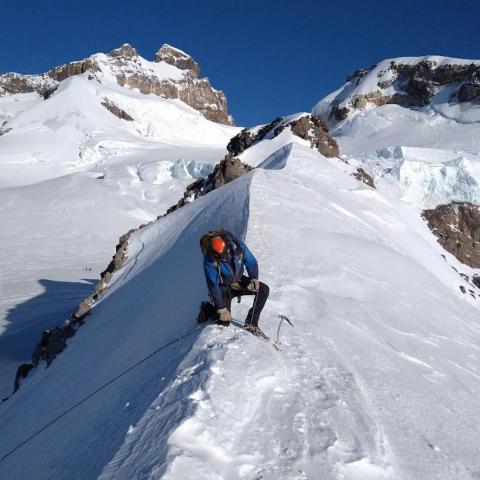 Mount Tronador - Ascent to summit - Pico Argentino - Bariloche - Patagonia