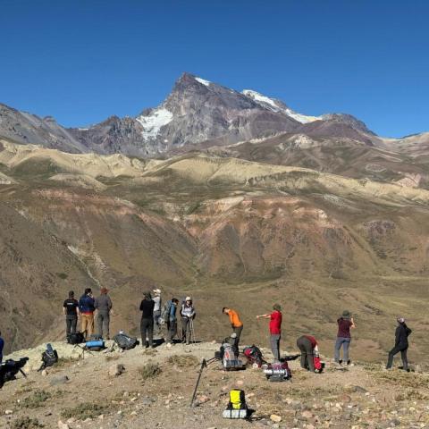 Crossing the Andes - Paso el Portillo - Trekking from Mendoza to Chile  