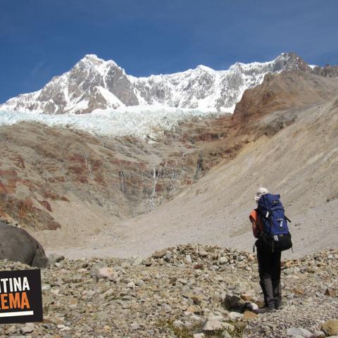 Trekking from Lake Pueyrredón to Lake Belgrano - Base of Mount San Lorenzo - Santa Cruz - Patagonia