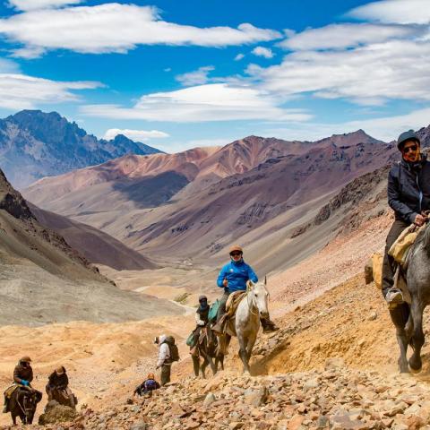 Cabalgata a los Restos del Avion de los Uruguayos - Mendoza