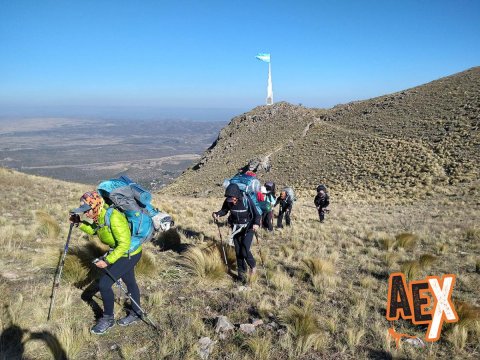 Trekking Los Cocos -Dique los Alazanes-Cerro Uritorco-Capilla del Monte; Valle de Punilla, Córdoba 
