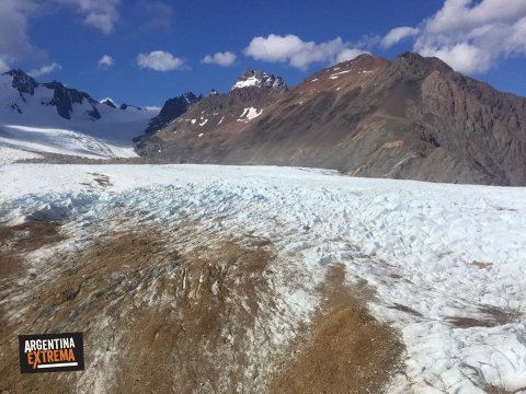 glaciar en el chalten