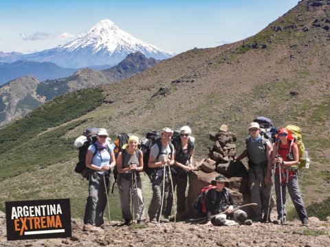 Trekking Huella Andina, de Moquehue al lago Quillén - Pehuenia, PN Lanin, Neuquén