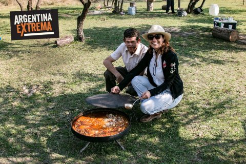 Almuerzo en los Esteros Pucú