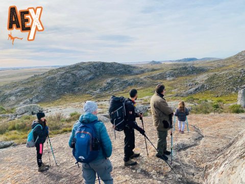 Trekking y aventura en Sierras de Azul - Tandil  - viaje estudiantil - colegios - Buenos Aires
