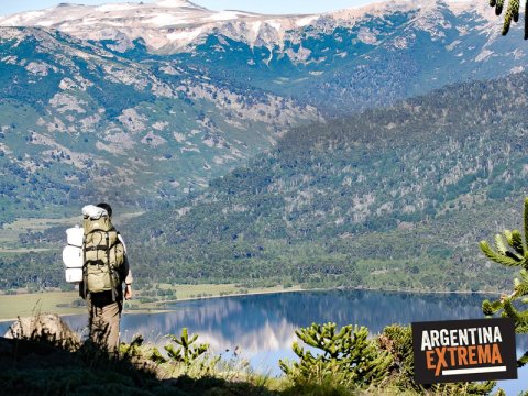 Trekking Huella Andina, de Moquehue al lago Quillén - Pehuenia, PN Lanin, Neuquén