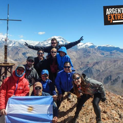 Cerro Penitentes - Trekking and mountaineering - climbing to summit - Mendoza