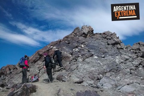 trepando a la cumbre 