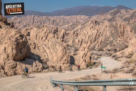 Quebrada de las felchas en MTB