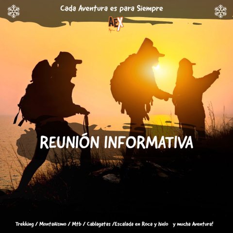 Reunión Informativa - Expedición Cruce de los Andes - Paso Portillo - Paso Vuriloche