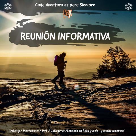 Reunión Informativa sobre expedición al Volcán Lanin