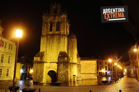 Salas - Asturias, Camino de santiago de compostela en mtb