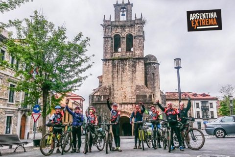 Iglesia de Salas - Camino de Santiago en MTB - AEX