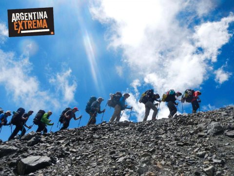 Ascenso Cerro San Bernardo - Adolfo Calle - Vallecitos, Cordón del Plata