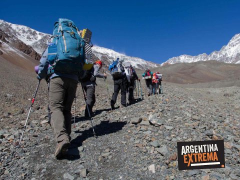 Vallecitos - Cordón del Plata - Cerro Franke - Cerro Lomas Blancas - Mendoza