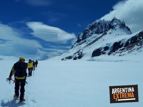 en el Campo de Hielo
