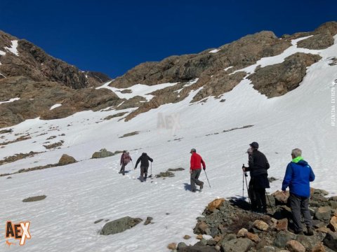 Trekking de los refugios de El Bolsón - Paralelo 42 - Hielo Azul, Cajón del Azul - Patagonia