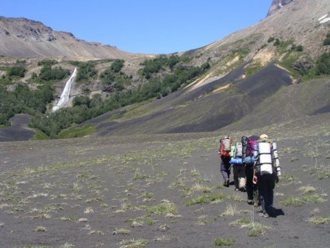 Trekking Lago Verde a Puerto Arturo - Lago Lolog - Parque Nacional Lanin