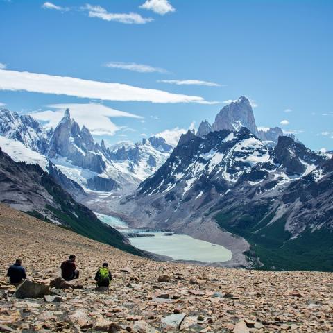 El Chalten trek - Mount Fitz Roy - Laguna de los Tres - Cerro Torre - Vuelta al Huemul circuit