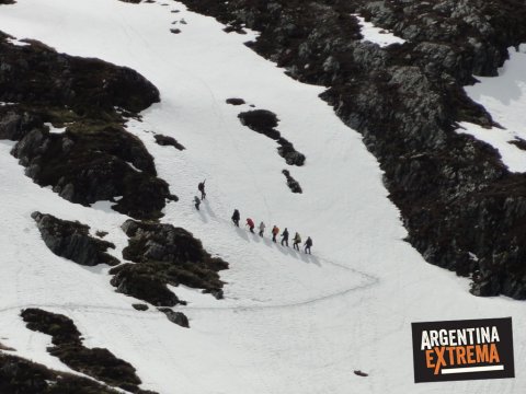 trekking en Laguna del Caminante