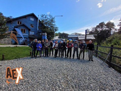 grupo en Cerro Bayo