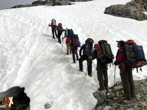 Trekking Pampa Linda - Laguna Illon - Mirada del Doctor - Paso de las Nubes - Lago Frias - Bariloche