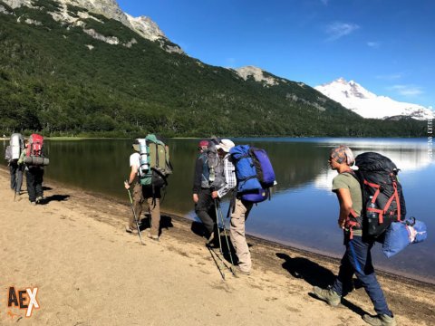 Trekking Laguna ILon - Mirada del Doctor - Pampa Linda - Tronador - Parque Nacional Nahuel Huapi 