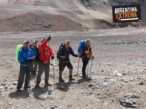 trekking largo cara oculta de aconcagua cara este a plaza argentina 925