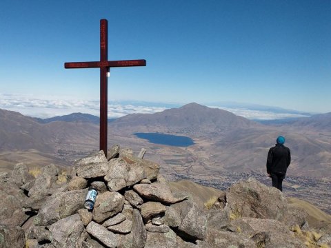 La cruz de la cumbre
