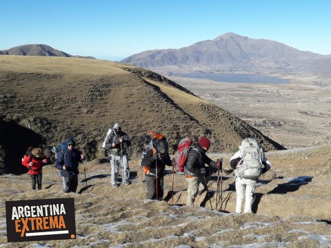 mirador hacia Dique La Angostura, Cerro Ñuñorco y Tafi del Valle