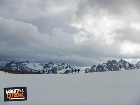 trekking en nieve